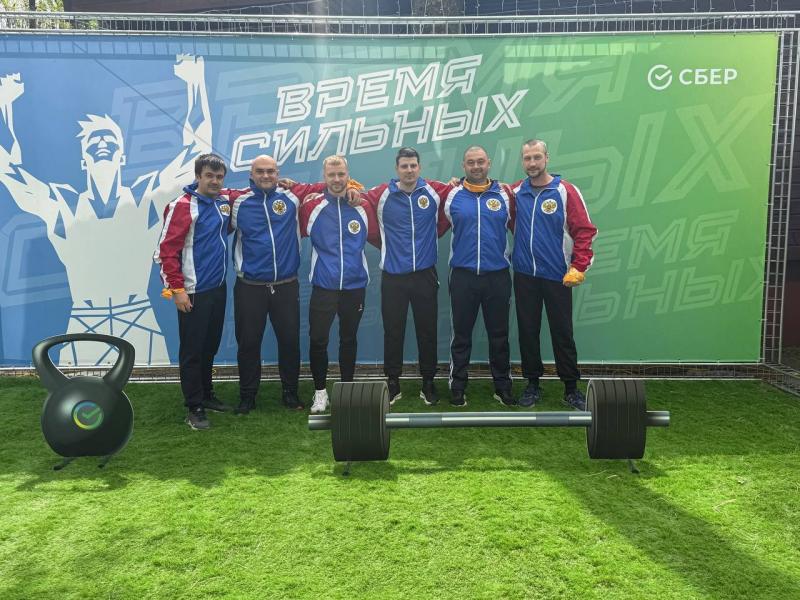 Орловские росгвардейцы приняли участие на соревнованиях «Время сильных»