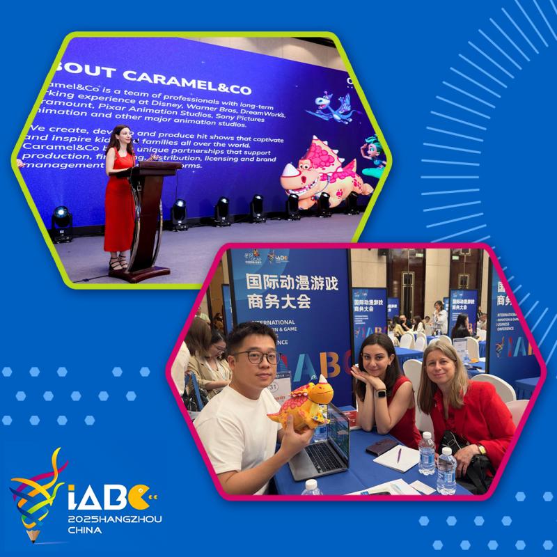 Анимационная студия «Карамель и Ко» приняла участие в International Animation and Game Buziness Conference