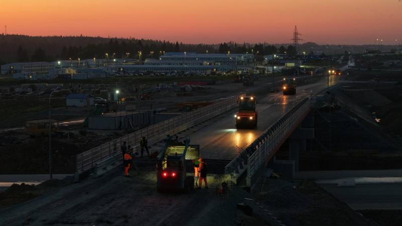 Нацпроектстрой завершает строительство участка дороги Дюртюли – Ачит в Пермском крае