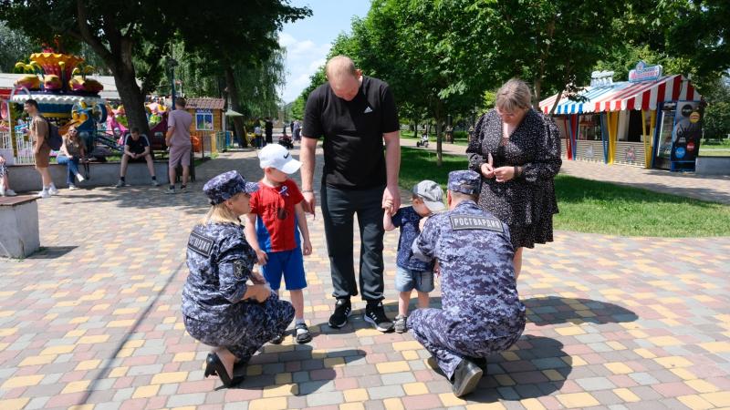 Росгвардейцы приняли участие во всероссийской патриотической акции в Тамбове