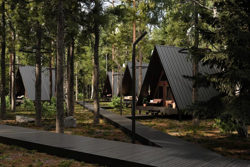 В Карелии запущено строительство нового эко-отеля премиум-класса