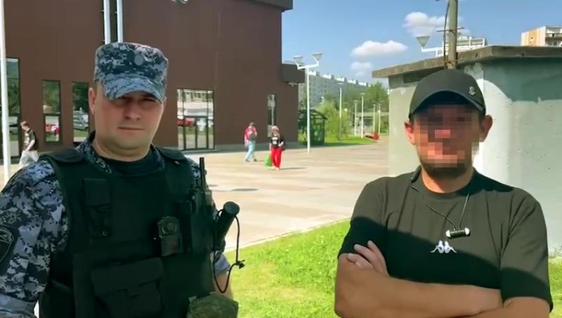 Московские росгвардейцы задержали скрывающегося от следствия мужчину