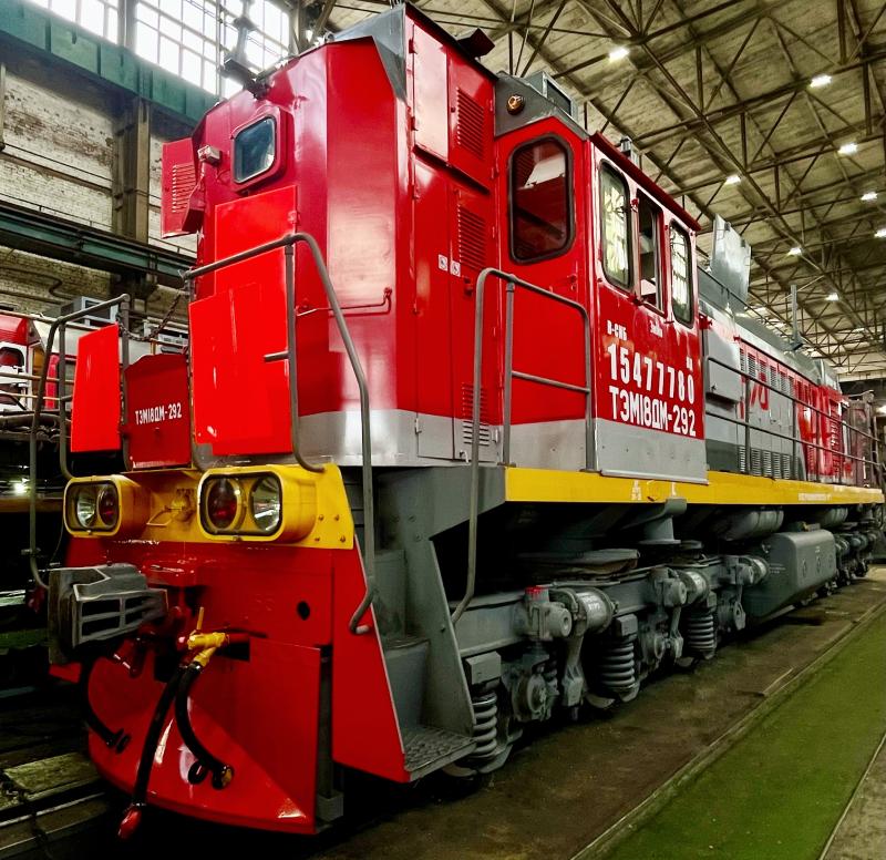 Астраханский ТРЗ Желдорреммаша приступил к серийному капитальному ремонту тепловозов ТЭМ18ДМ