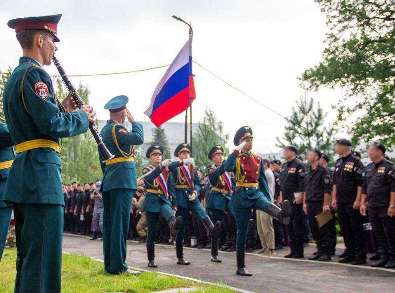 В Подмосковье на базе ОМОН Росгвардии состоялось торжественное мероприятие, посвящённое 30-летию со Дня образования отряда