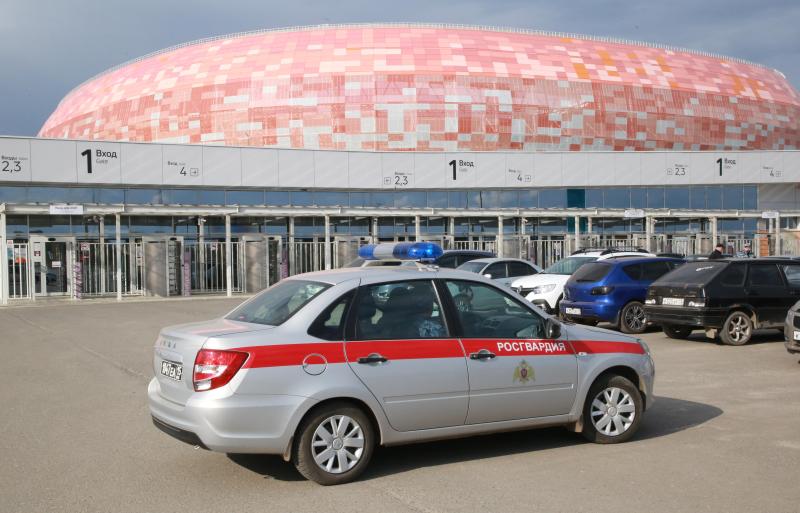 В Мордовии росгвардейцы обеспечили правопорядок во время проведения футбольного матча РПЛ