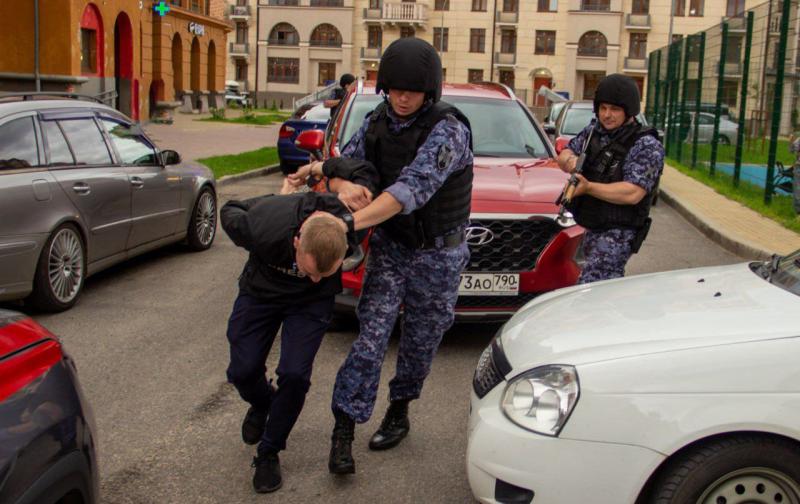 ПОКАЗАТЕЛЬНЫЕ УЧЕНИЯ РОСГВАРДИИ