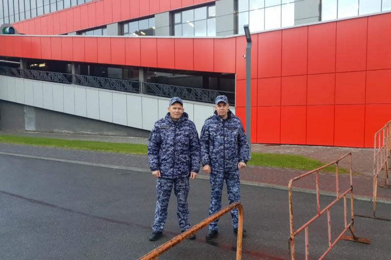 Росгвардейцы обеспечили общественный порядок на спортивных мероприятиях в Кузбассе