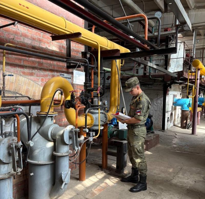 В жилищно-коммунальной службе № 6 (г. Краснодар)
филиала ФГБУ «ЦЖКУ» Минобороны России (по ВКС) 
завершена войсковая стажировка курсантов