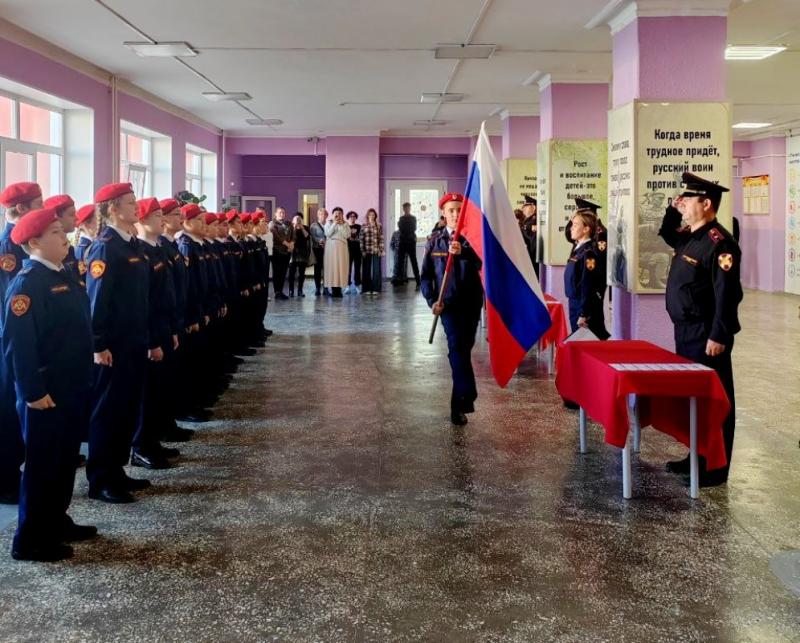 Церемония вручения удостоверений кадетам класса Росгвардии состоялась в Артеме