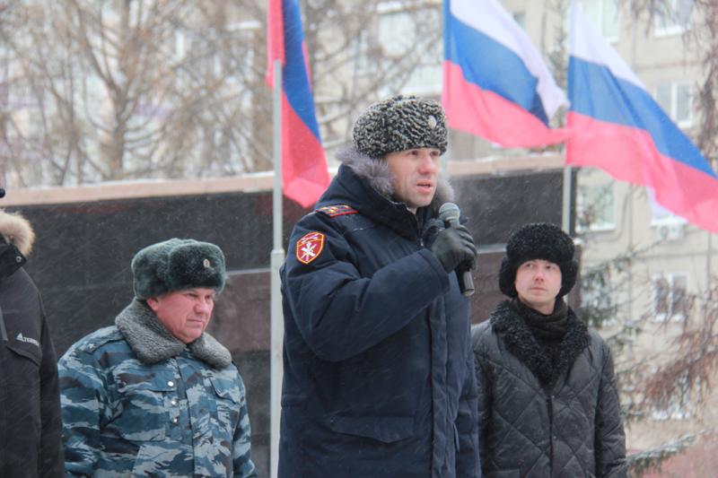 В Кузбассе Росгвардия почтила память участников локальных войн и военных конфликтов