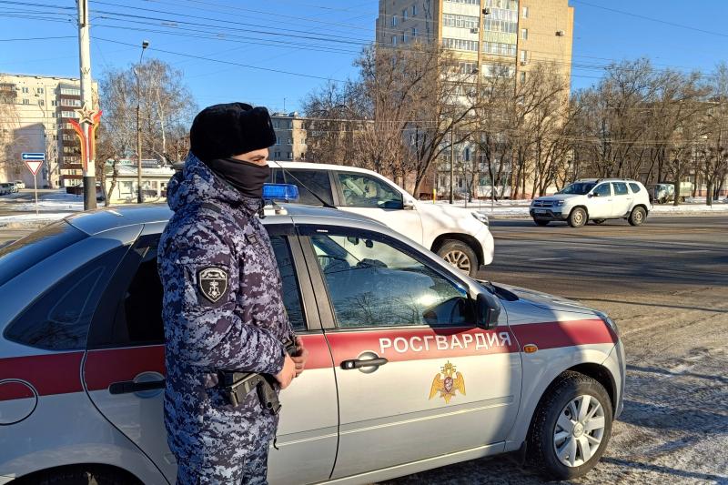 Сотрудники Росгвардии более 70 раз выезжали по сигналу «тревога» за неделю в Тамбовской области