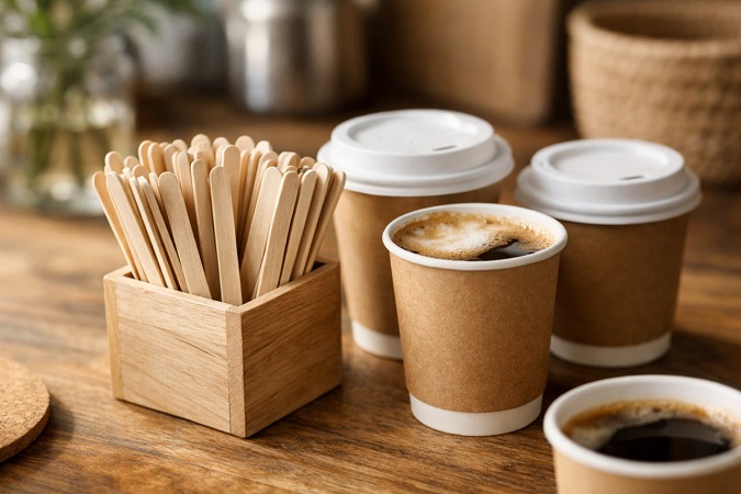 Использование деревянных изделий в современном кофейном сервисе