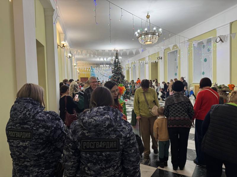 Росгвардия обеспечила правопорядок для юных клинчан