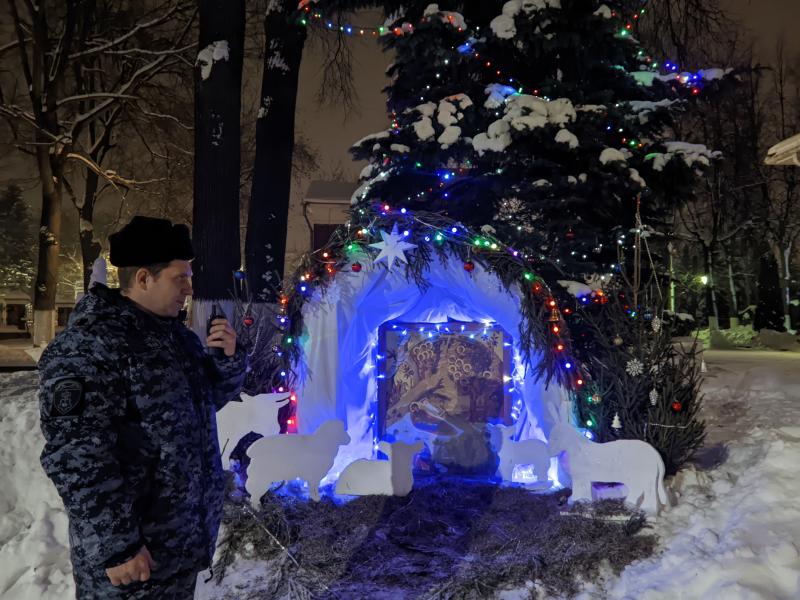 Росгвардейцы приняли участие в обеспечении безопасности рождественских богослужений в Подмосковье