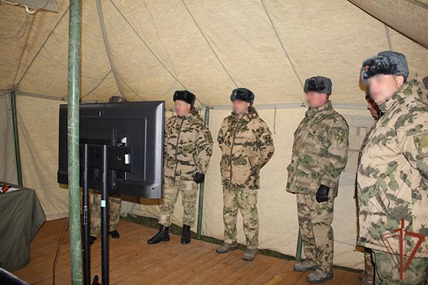 В Чеченской Республике прошел сбор с артиллеристами Северо-Кавказского ордена Жукова округа Росгвардии