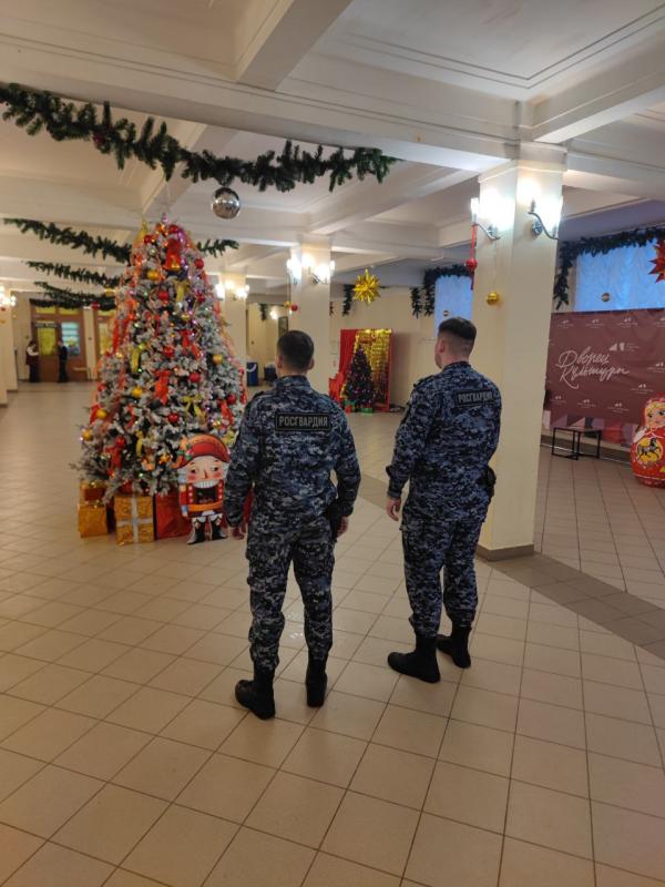 Егорьевский ОВО Росгвардии обеспечил безопасность на новогодней сказке «Компьютерные злодейства в новогоднюю ночь»