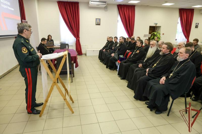 В главном храме Росгвардии прошло заседание секции XXXIV Международных Рождественских чтений