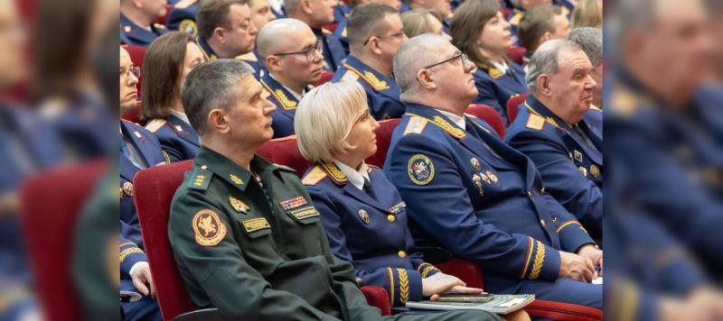 Генерал-полковник Юрий Аверин принял участие в заседании коллегии Следственного комитета России