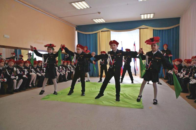 В преддверии 10-летия Росгвардии в Саранске прошло посвящение в кадеты воспитанников детского сада № 88