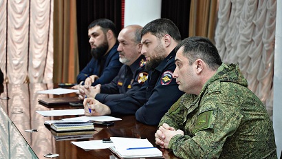 В Грозном представитель Росгвардии принял участие в заседании межведомственной комиссии