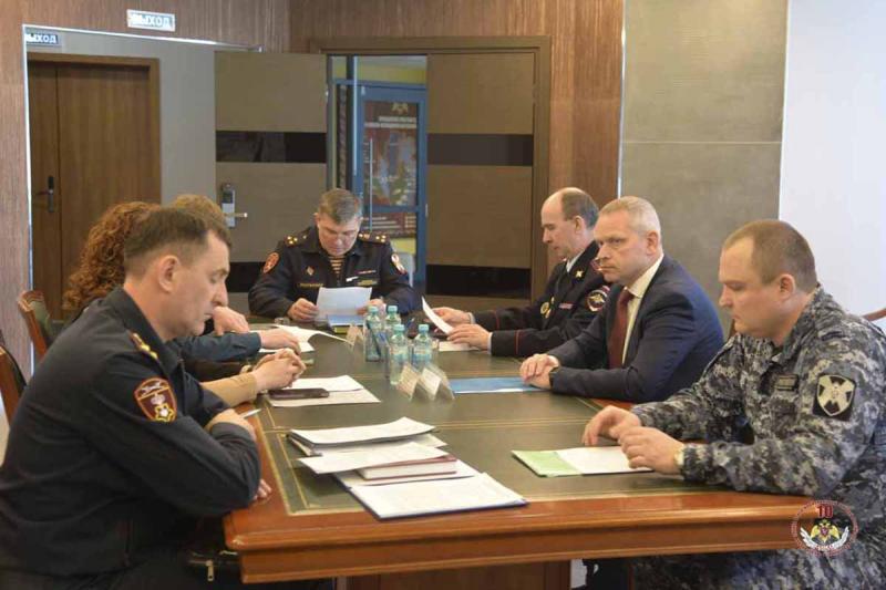 В Управлении Росгвардии по Ямало-Ненецкому автономному округу состоялось заседание Оперативного штаба