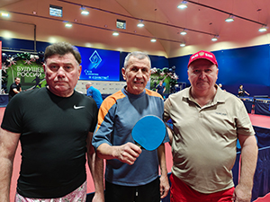 В Сочи работники ведомственной охраны Минтранса России поборолись за победу в городских соревнованиях по настольному теннису