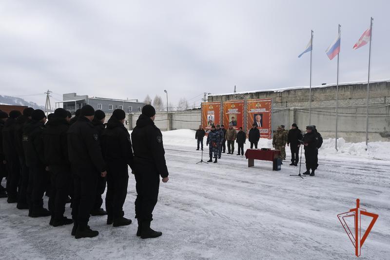 СОБР «Ак Ирбис» отметил 33-ю годовщину своего образования