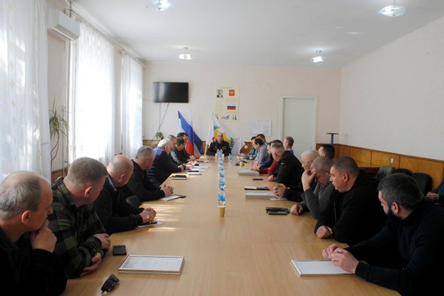 В Херсонской области росгвардейцы провели координационный совет по вопросам безопасности в период праздничных мероприятий