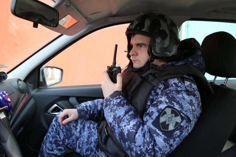 В Мордовии за неделю сотрудники Росгвардии 75 раз выезжали по сигналу «тревога»