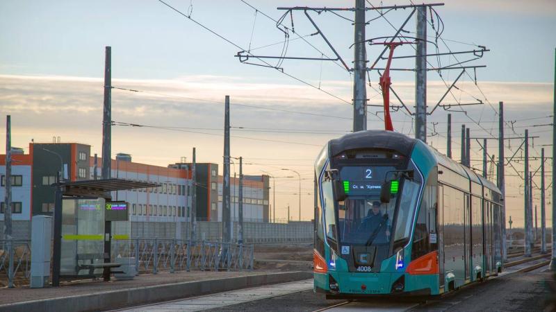 Трамвай Славянка наращивает обороты перевозок