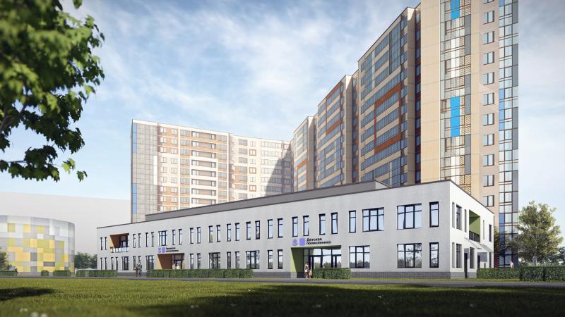 Введена в эксплуатацию поликлиника в ЖК ЦДС «Московский»