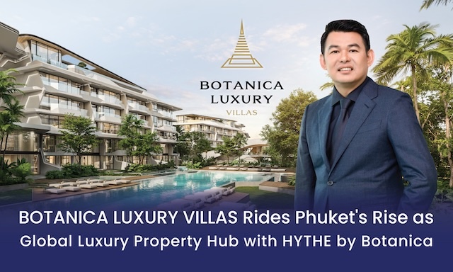 Botanica Luxury Villas идет в ногу с ростом Пхукета как мирового центра элитной недвижимости, представляя проект HYTHE by Botanica