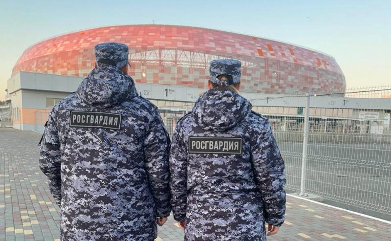 В Мордовии росгвардейцы обеспечили правопорядок во время проведения футбольного матча чемпионата России