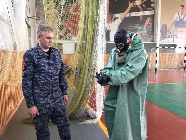 Офицер Росгвардии выступил судьей на муниципальном этапе «Зарницы 2.0» в Темниковском районе