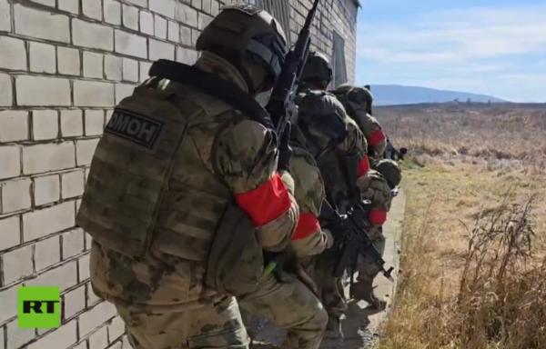 Телеканал RT показал тренировку подразделений ОГВ(с)