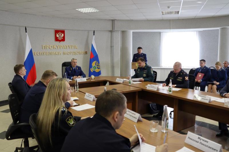 Начальник Управления Росгвардии по Республике Мордовия принял участие в координационном совещании правоохранительного блока региона