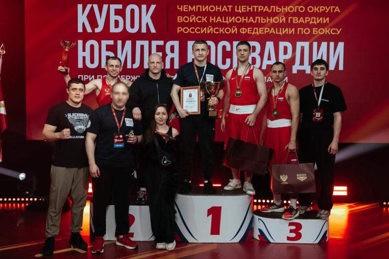 Сборная команда подмосковного главка Росгвардии завоевала «серебро» на Чемпионате Центрального округа по боксу – «Кубок юбилея Росгвардии»