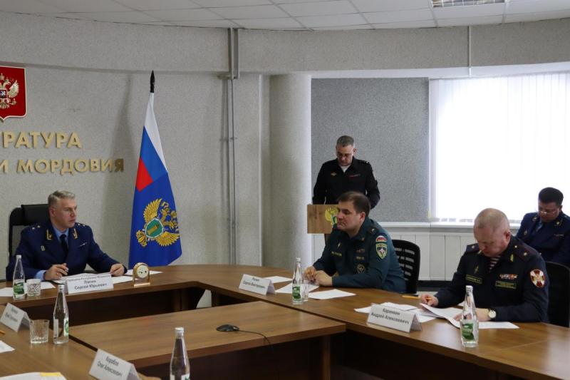 Начальник Управления Росгвардии по Республике Мордовия принял участие в координационном совещании правоохранительного блока региона