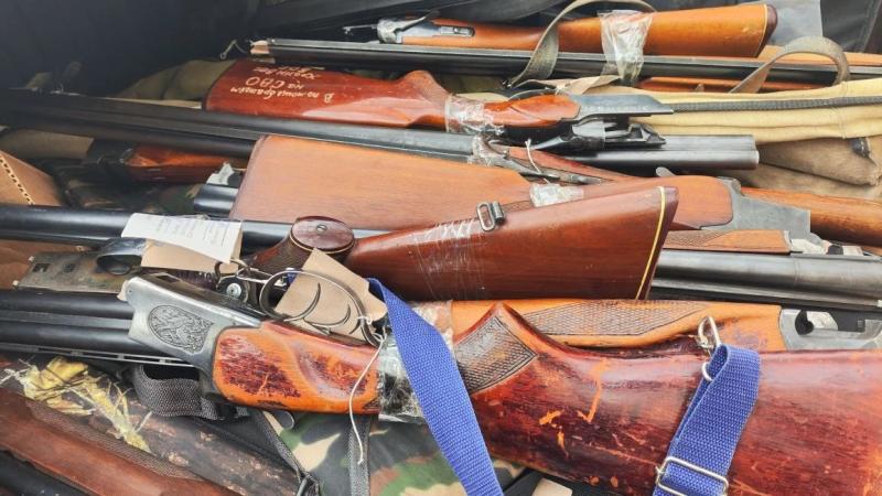 При содействии территориального управления Росгвардии более 50 единиц оружия передано жителями Мордовии в зону СВО