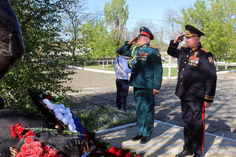 Начальник Управления Росгвардии по Херсонской области принял участие в торжественных мероприятиях, посвящённых Дню Победы