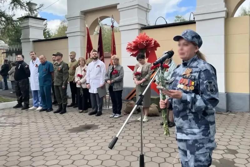 Сотрудники ОМОН Росгвардии поддержали патриотическую акцию «Эстафета Памяти»
