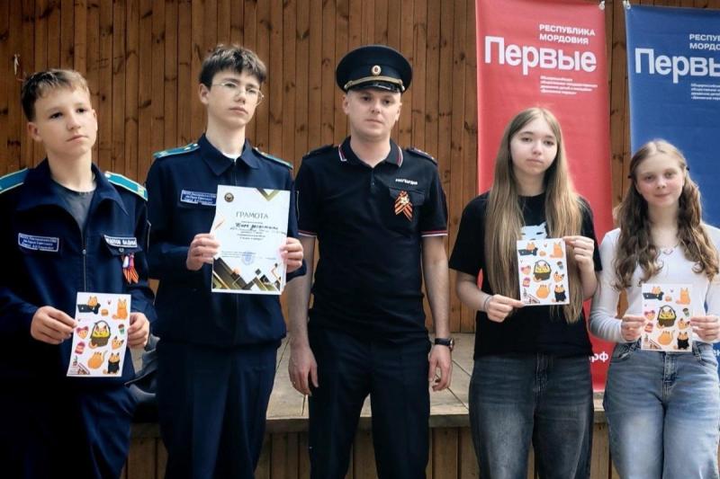 Офицер Росгвардии выступил судьей патриотического квеста в Темникове в преддверии 81-й годовщины Дня Победы