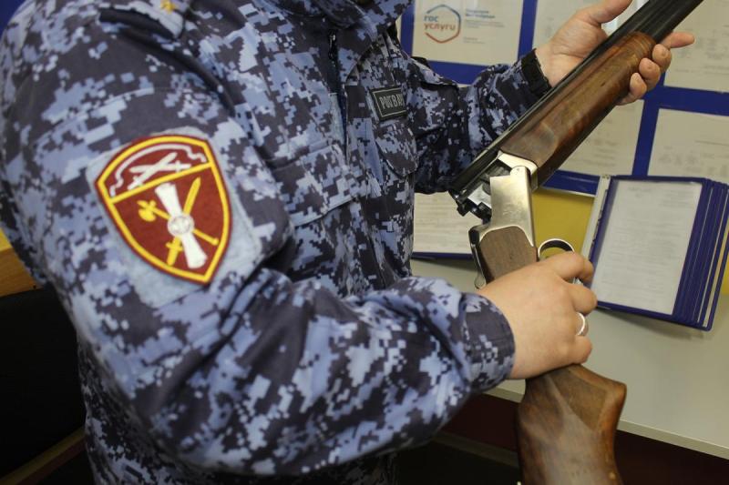 В Мордовии сотрудники Росгвардии за прошедшую неделю изъяли 12 единиц оружия