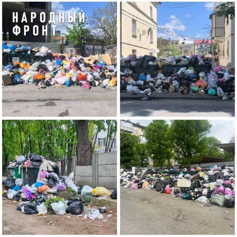 На улицах Нальчика образовались стихийные свалки