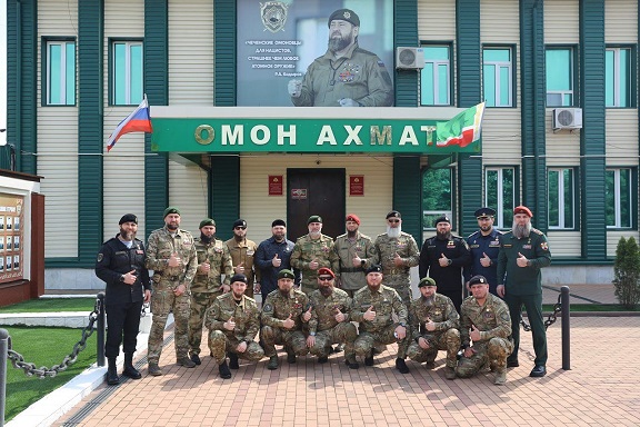 В Чеченской Республике отметили годовщину образования ОМОН «АХМАТ-Грозный»