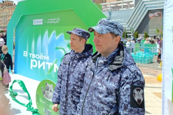В Ставрополе росгвардйцы обеспечили правопорядок на "Зеленом марафоне"