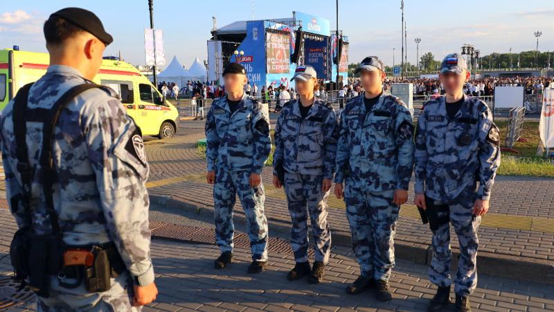 В Казани росгвардейцы выполнили задачи по обеспечению безопасности празднования Дня России