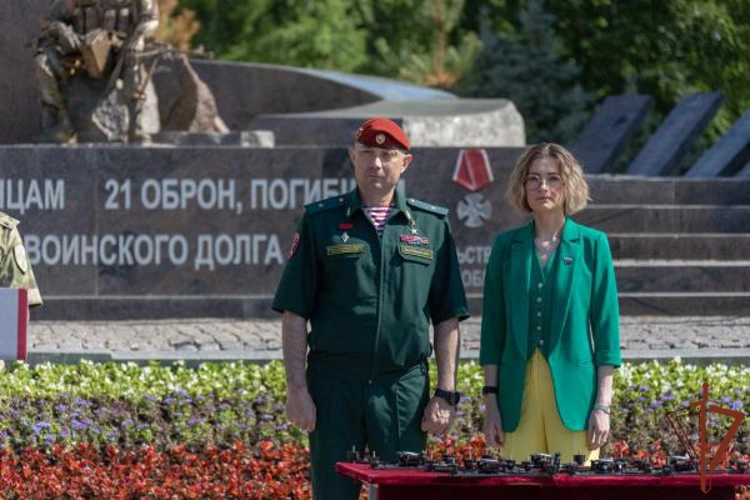 В Подмосковье прошла встреча военнослужащих Росгвардии с депутатом Государственной Думы Российской Федерации Марией Бутиной