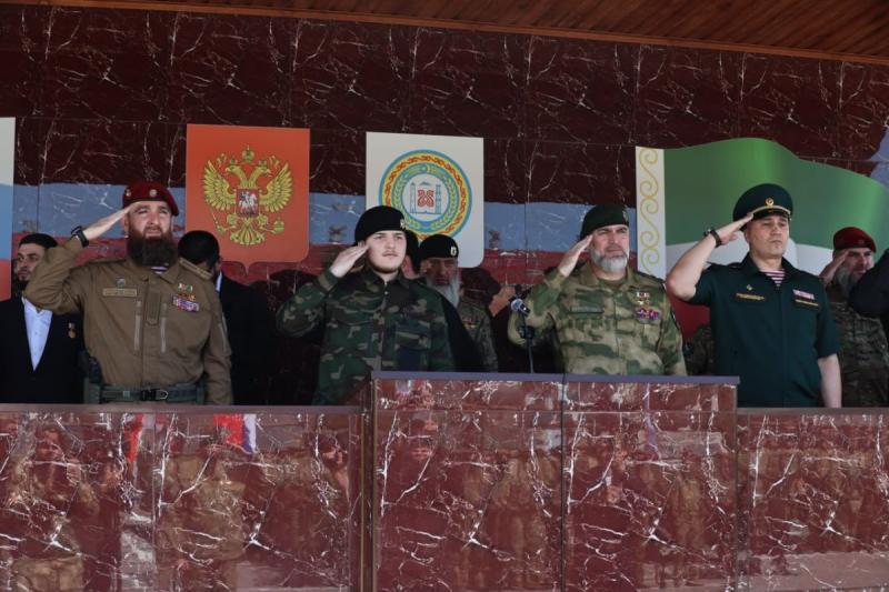 В Чеченской Республике отметили годовщину со дня образования полка «Юг» имени Героя России Ахмата-Хаджи Кадырова