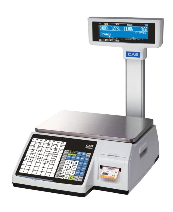 Весы торговые CAS серии CL3000 с функцией печати этикеток